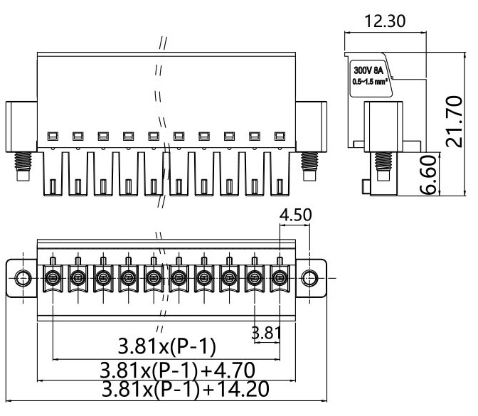 PCB Connector-PlugPGF-381N(圖1) pgf-381n圖紙.png